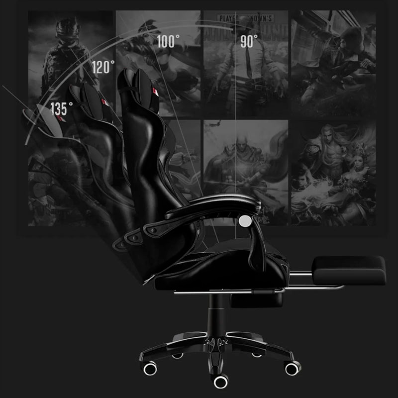 Silla Gamer Vidita Gx2000 Ergonómica Presidencial Reclinable Con Reposapiés Videojuego Pc Profesional