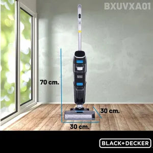 Aspiradora y Trapeadora Black & Decker Inalámbrica Duo Pro Max