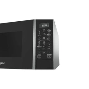 Microondas Whirlpool con Grill 30 Lts – Acero Inoxidable