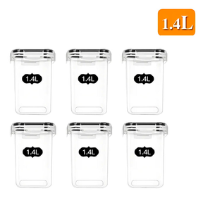 Kit x28 Contenedores Herméticos de Almacenamiento